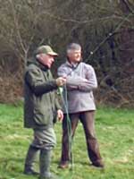 picture: Fly casting tuition Lincoln, Lincolnshire.